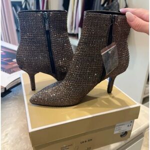Michael Kors Katarina Brown Metallic boots